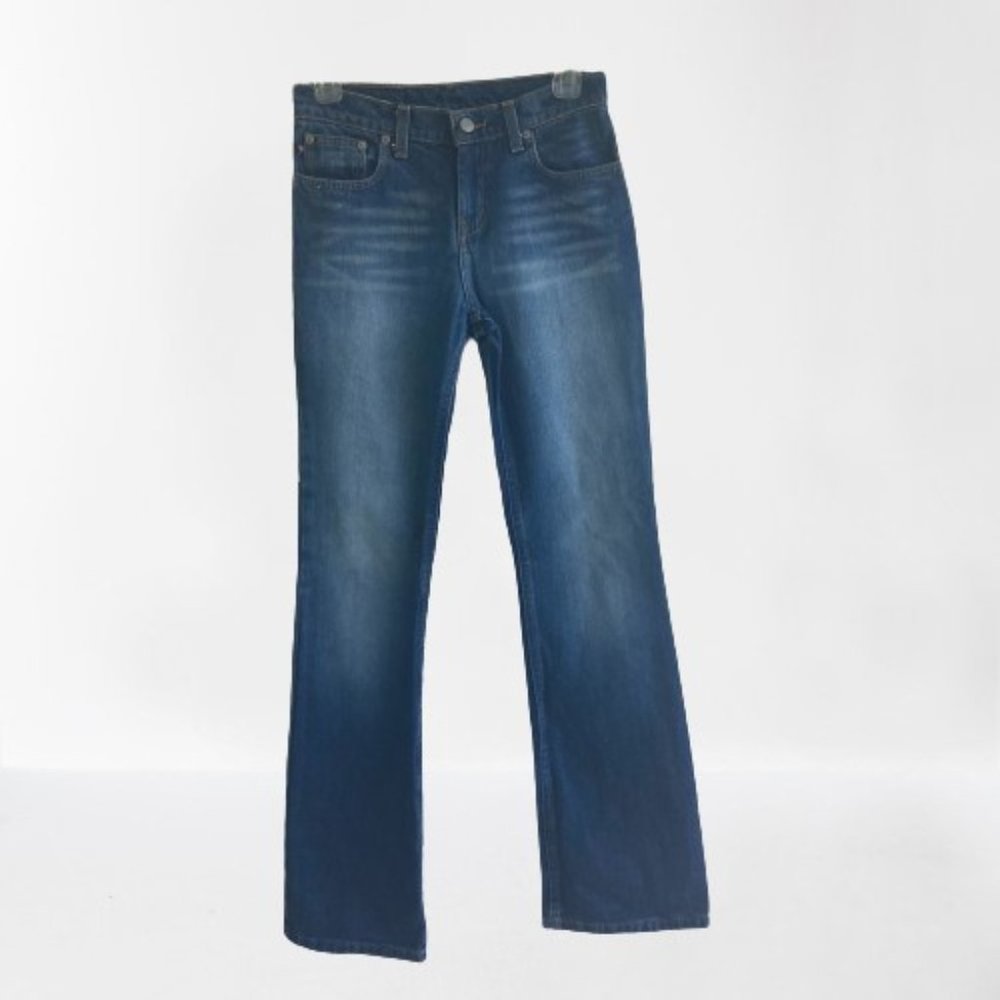 Vintage Ralph Lauren Polo Blue Jeans Mid-Rise Bootcut Women's Size 2 100% cotton